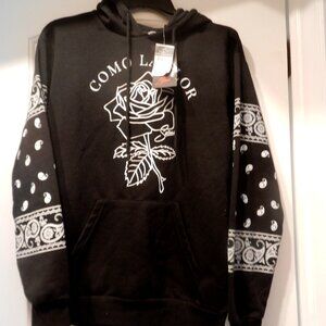 Official Merch Selena Como La Flor Rose Paisley Soft Hoodie